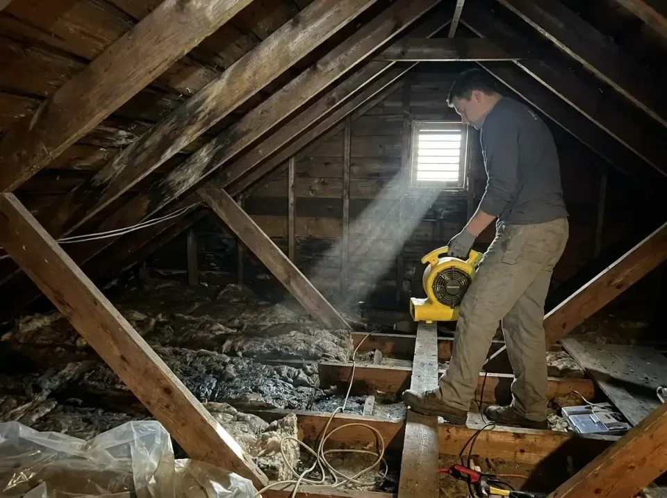 attic-water-damage-drying-proc-007 — frequently asked questions, Emergency Water Extraction & 24/7 Flood Response in Macon,…